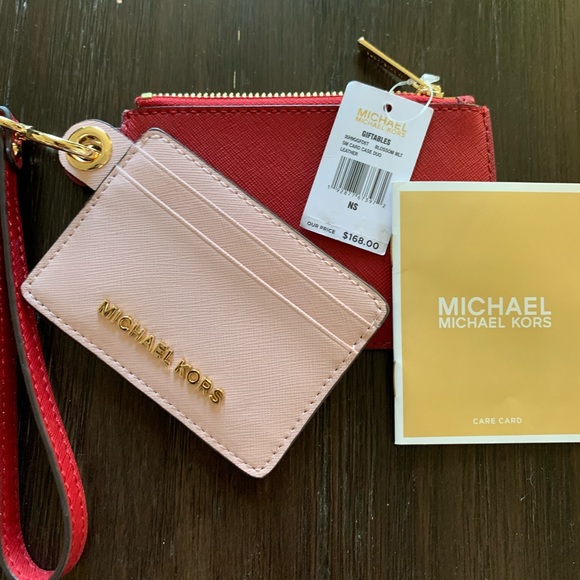 🐝 🆕 NWT MICHAEL KORS wristlet with card holder - Picture 10 of 10